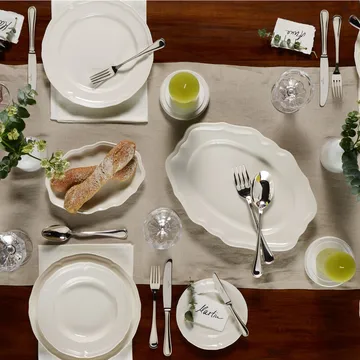 Πιατέλα σερβιρίσματος Manoir 37 cm - Άσπρο - Villeroy & Boch