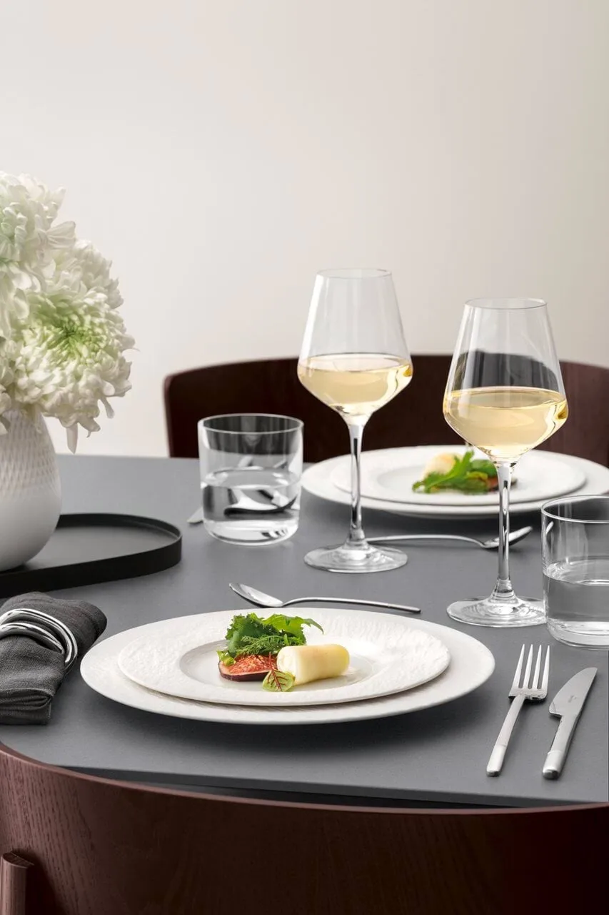 Manufacture Ice πιάτο, Λευκό, Ø21,7 εκ. Villeroy & Boch