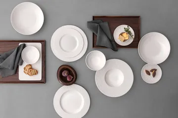 Manufacture Ice πιάτο - Λευκό, Ø27,1 εκ. - Villeroy & Boch
