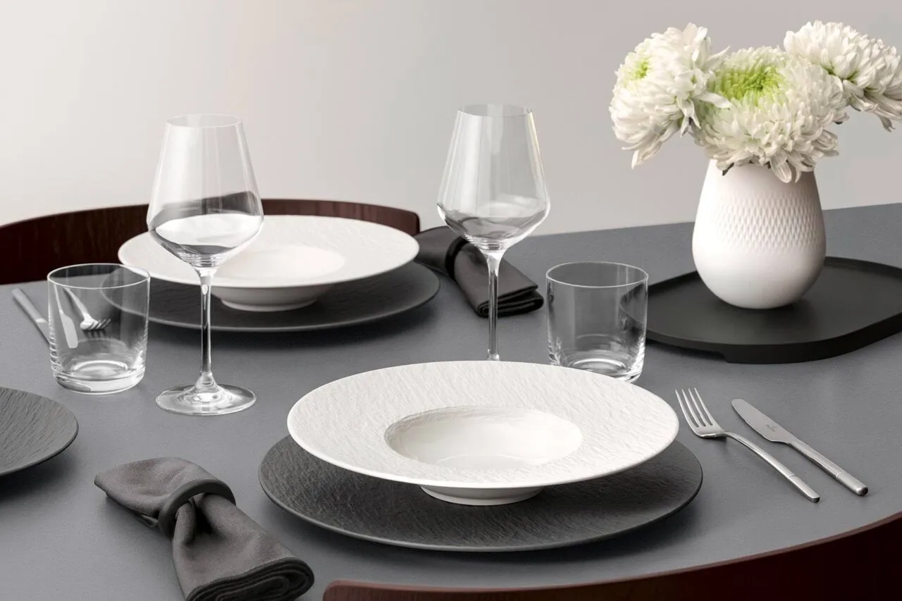 Manufacture Ice πιάτο ζυμαρικών, Λευκό, Ø28 εκ. Villeroy & Boch