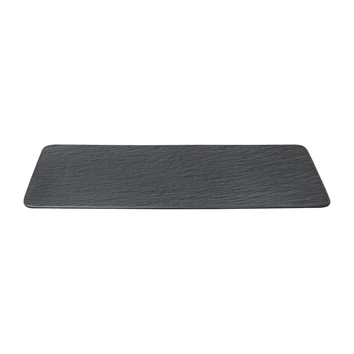 Manufacture Rock πιάτο σερβιρίσματος 18x35 cm - Μαύρο - Villeroy & Boch
