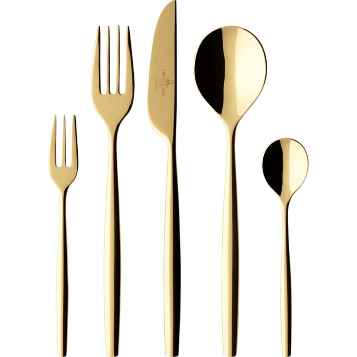 Metro Chic d'Or μαχαιροπίρουνα 30 τεμάχια - Κίτρινο - Villeroy & Boch