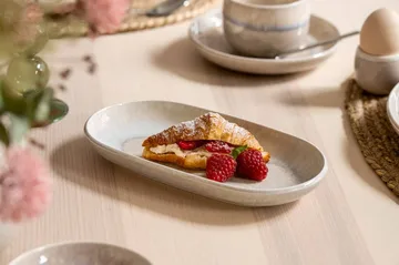 Perlemor Sand πιατέλα σερβιρίσματος - Beige, 23x13 εκ. - Villeroy & Boch