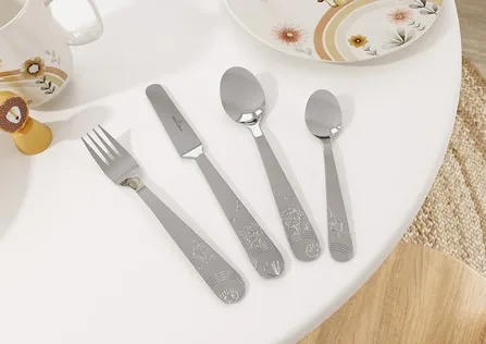 Roar like a Lion παιδικά μαχαιροπήρουνα 4 τεμάχια, Ανοξείδωτο ατσάλι Villeroy & Boch