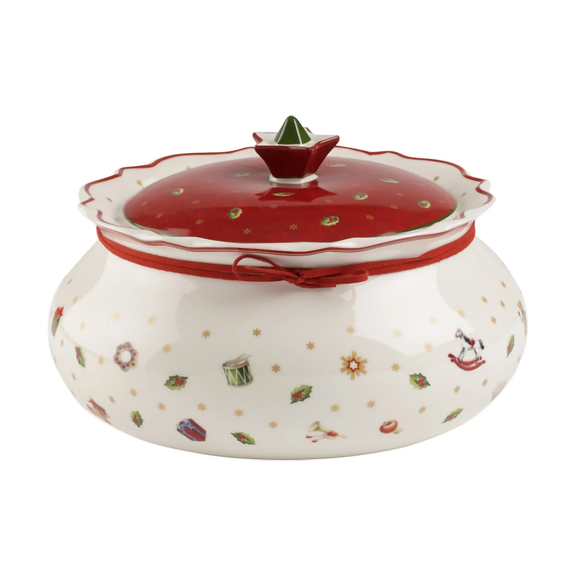 Δοχείο με καπάκι Toy´s Delight M 1,9 L, Λευκό-κόκκινο Villeroy & Boch