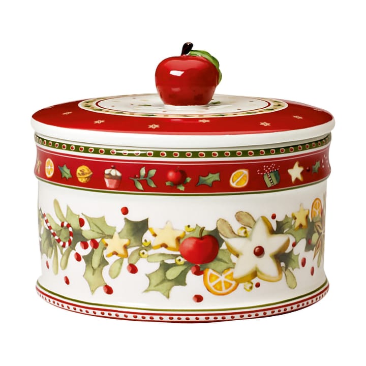 Winter Bakery κουτί μπισκότων Μ 0,55 L - Λευκό-κόκκινο - Villeroy & Boch