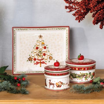 Winter Bakery κουτί μπισκότων Μ 0,55 L - Λευκό-κόκκινο - Villeroy & Boch