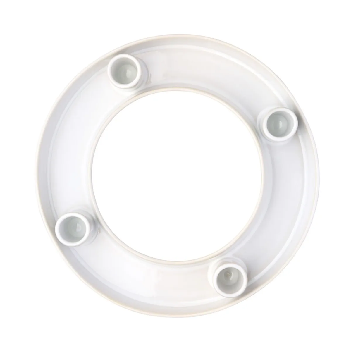 Winter Glow advent candle Ø26 εκ, Λευκό-μπεζ Villeroy & Boch