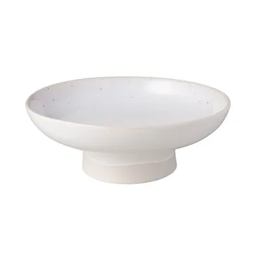 Winter Glow bowl on foot Ø29 εκ - Λευκό-μπεζ - Villeroy & Boch