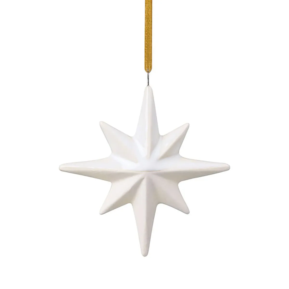 Winter Glow Christmas tree bauble star, Λευκό-μπεζ Villeroy & Boch