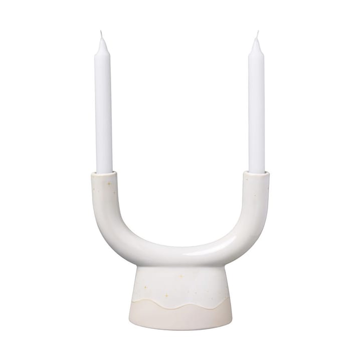 Winter Glow U-shape candle sticks - Λευκό-μπεζ - Villeroy & Boch