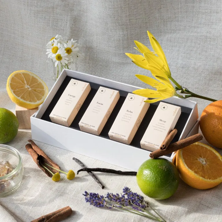 Καθημερινά απαραίτητα, σετ αιθέριων ελαίων, 4 αρώματα Volant