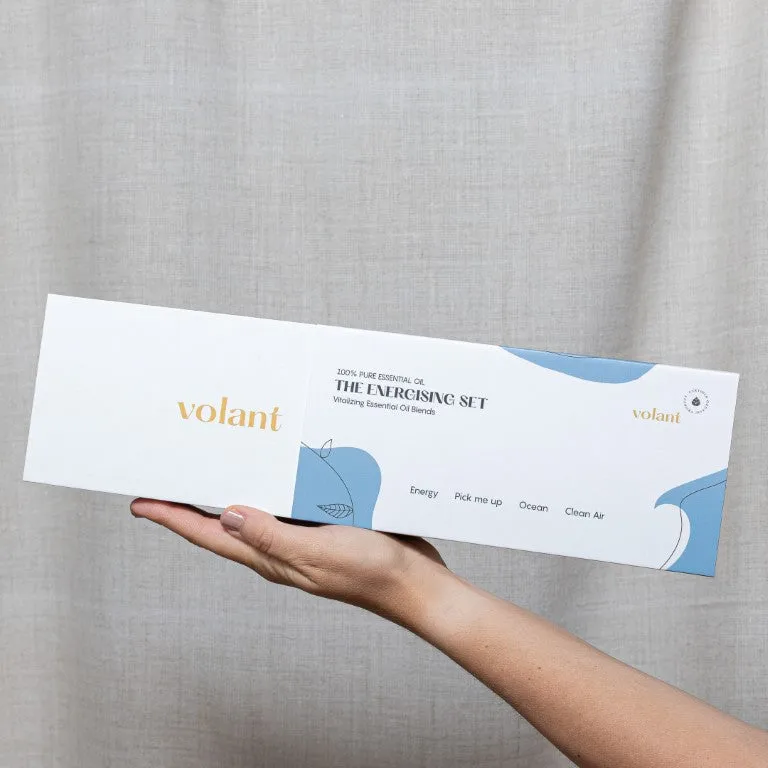Αιθέρια έλαια για το δυναμωτικό σετ, 4 αρώματα Volant