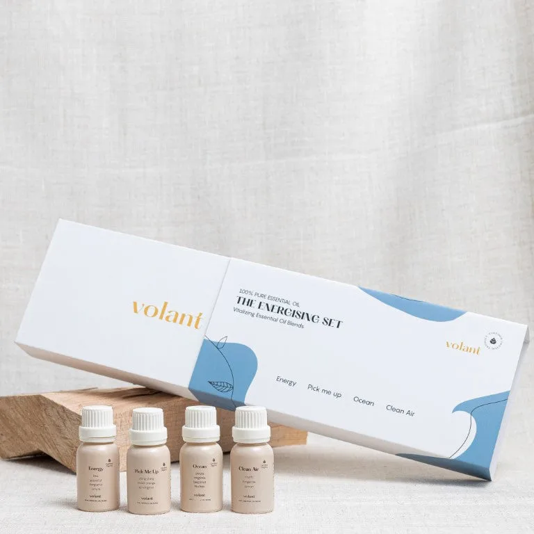 Αιθέρια έλαια για το δυναμωτικό σετ, 4 αρώματα Volant