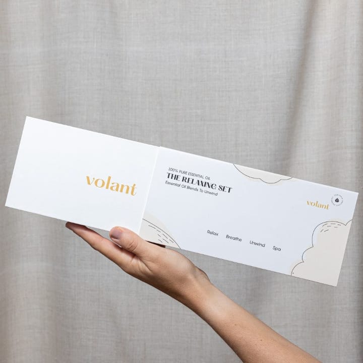 The relaxing set essential oils, 4 αρώματα Volant