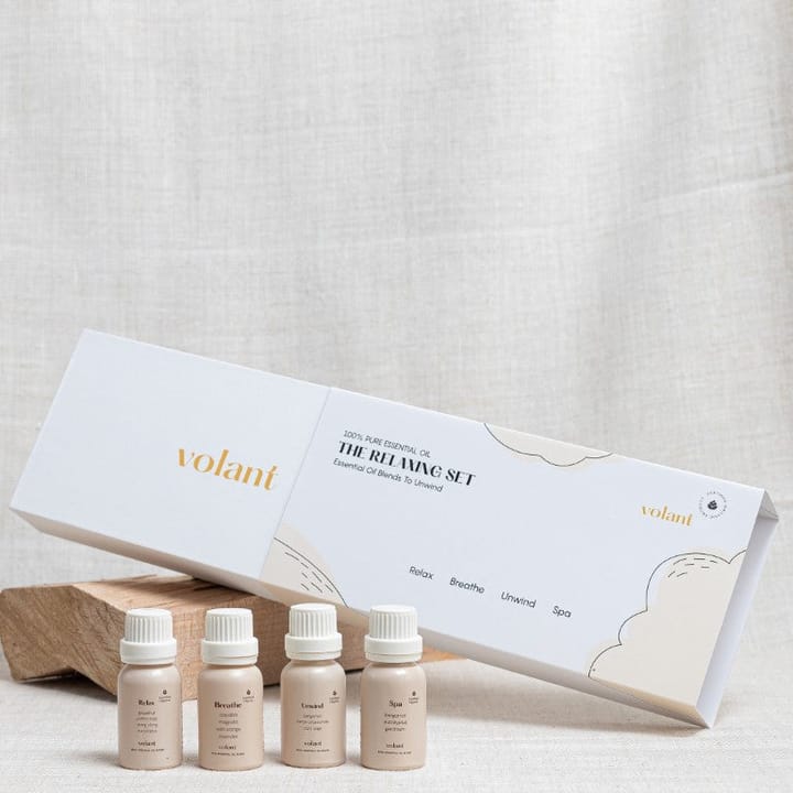 The relaxing set essential oils, 4 αρώματα Volant