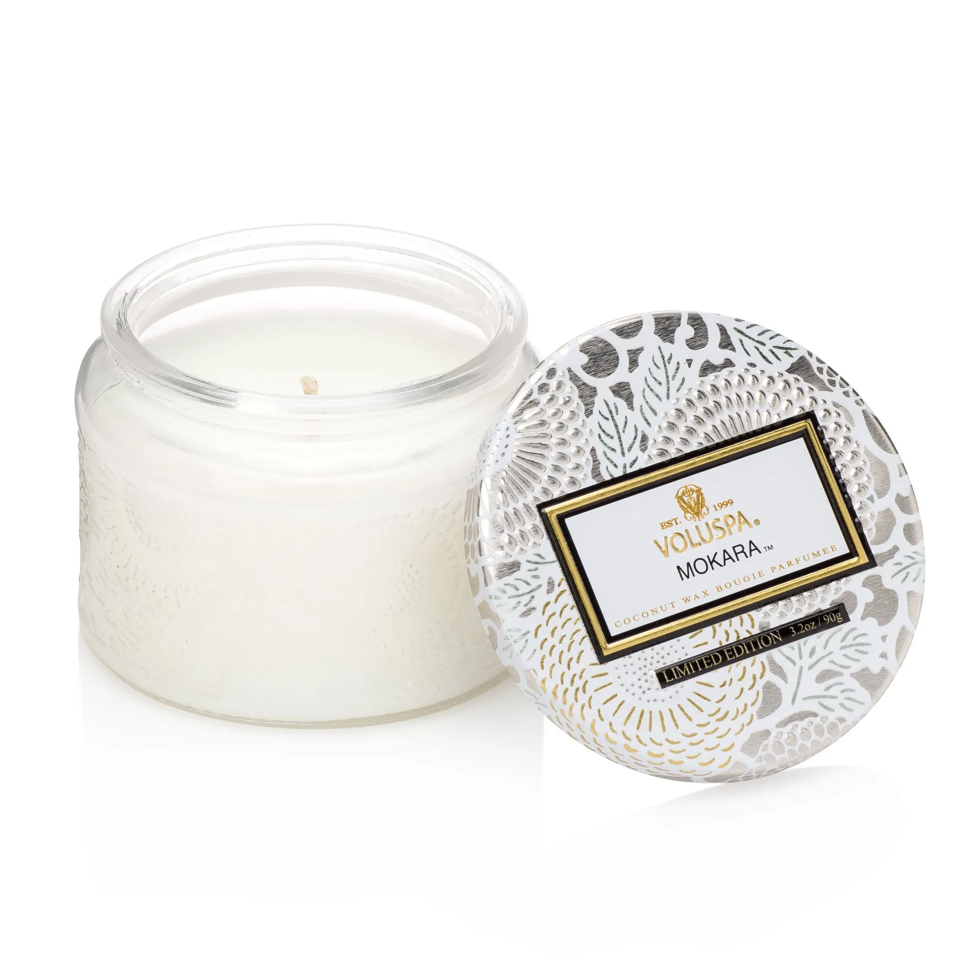 Αρωματικό κερί σε γυάλινο βάζο 25 ώρες, Mokara Voluspa