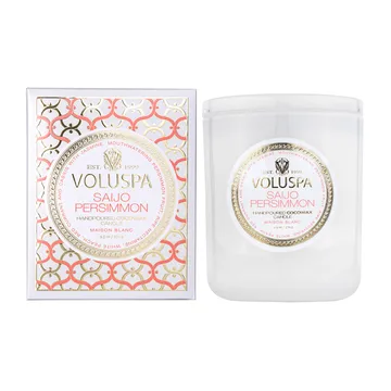 Classic Maison Blanc αρωματικό κερί 60 ώρες - Saijo Persimmon - Voluspa