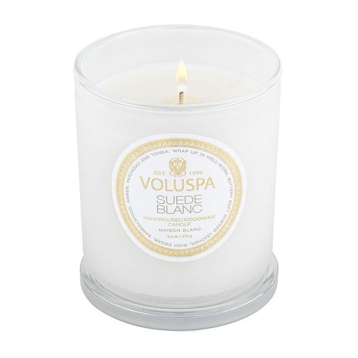 Classic Maison Blanc αρωματικό κερί 60 ώρες, Suede Blanc Voluspa