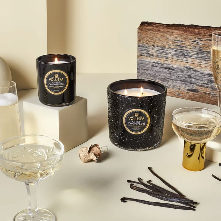 Classic Maison Noir αρωματικό κερί 60 ώρες, Crisp Champagne Voluspa