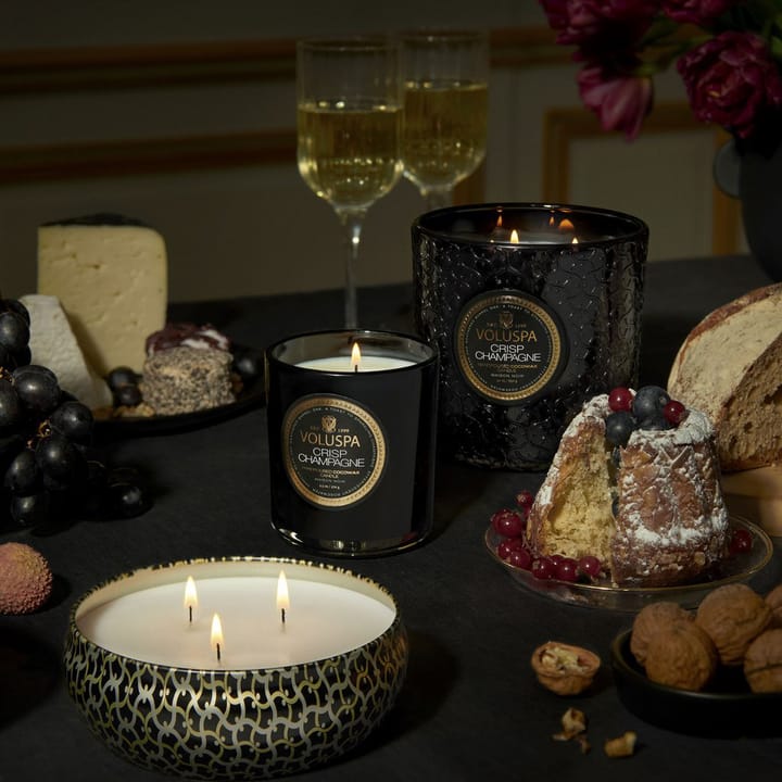 Classic Maison Noir αρωματικό κερί 60 ώρες, Crisp Champagne Voluspa