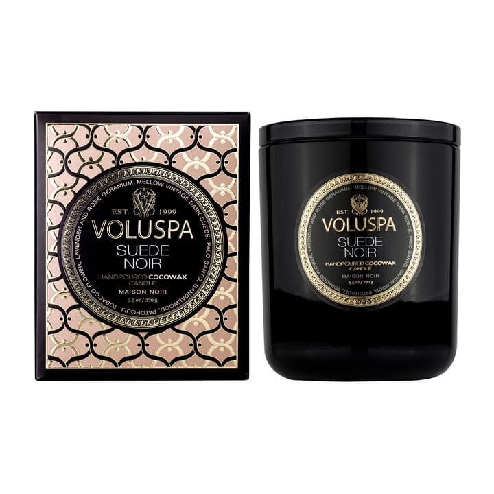 Classic Maison Noir αρωματικό κερί 60 ώρες - Suede Noir - Voluspa