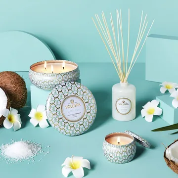 Maison Blanc 3-wick Tin αρωματικό κερί 40 ώρες - Laguna - Voluspa
