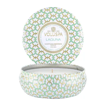 Maison Blanc 3-wick Tin αρωματικό κερί 40 ώρες - Laguna - Voluspa