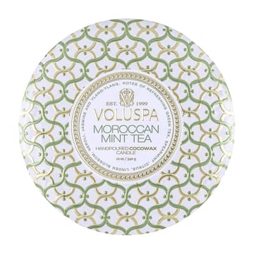 Maison Blanc 3-wick Tin αρωματικό κερί 40 ώρες - Moroccan Mint Tea - Voluspa