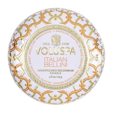 Maison Blanc Mini Tin αρωματικό κερί 25 ώρες - Italian Bellini - Voluspa