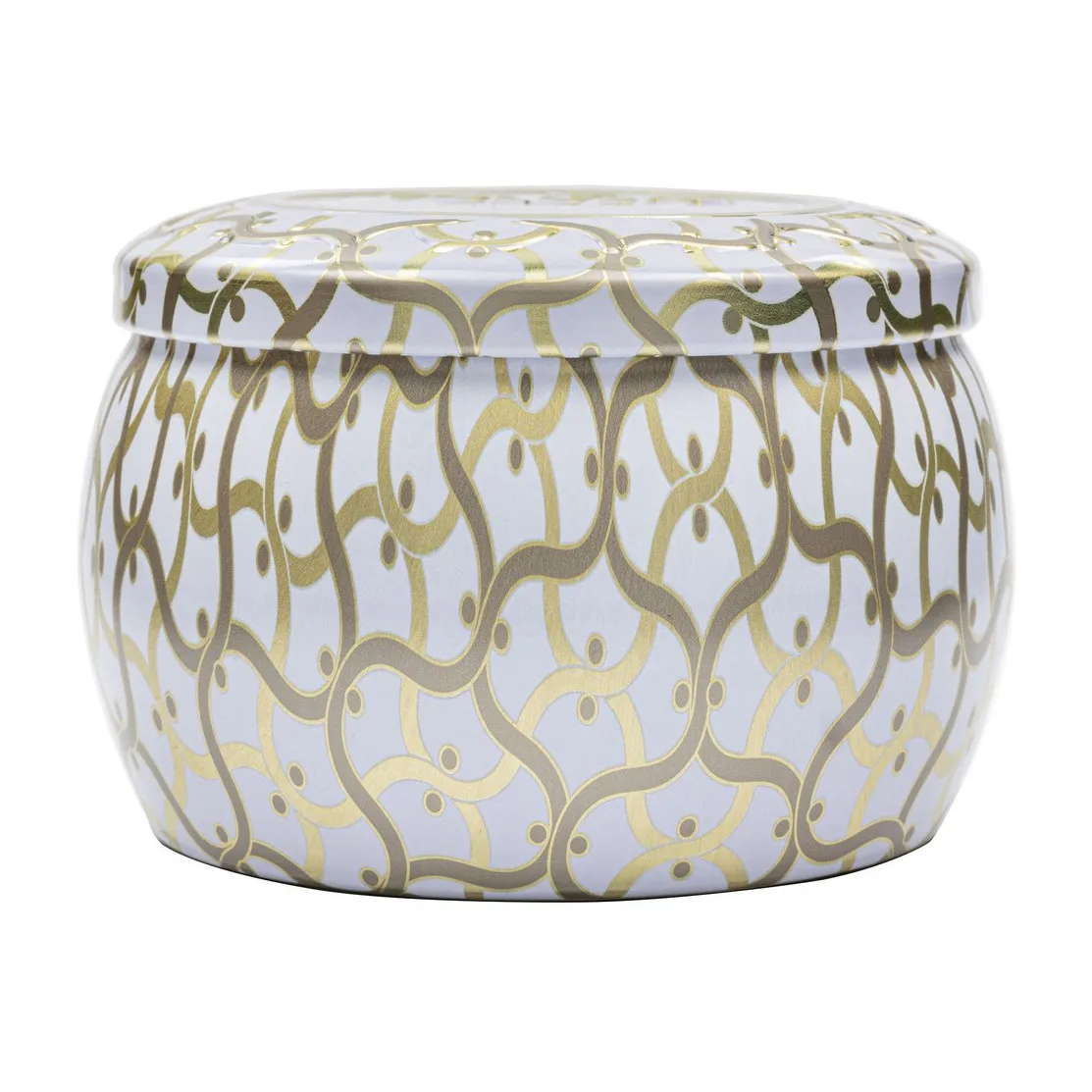 Maison Blanc Mini Tin αρωματικό κερί 25 ώρες, Suede Blanc Voluspa