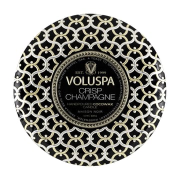 Maison Noir 3-wick Tin αρωματικό 40 ώρες - Crisp Champagne - Voluspa