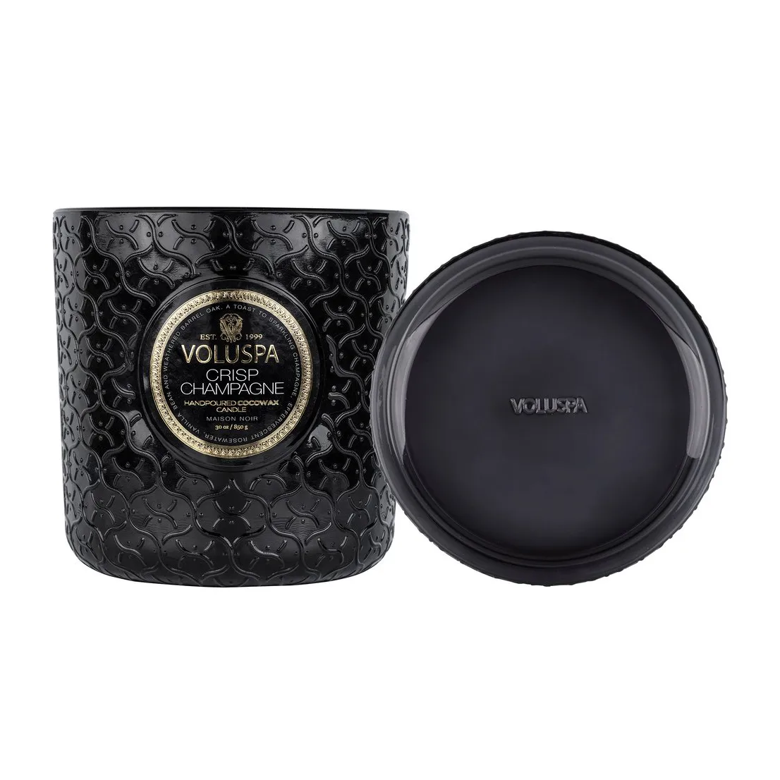 Maison Noir Luxe αρωματικό 80 ώρες, Crisp Champagne Voluspa