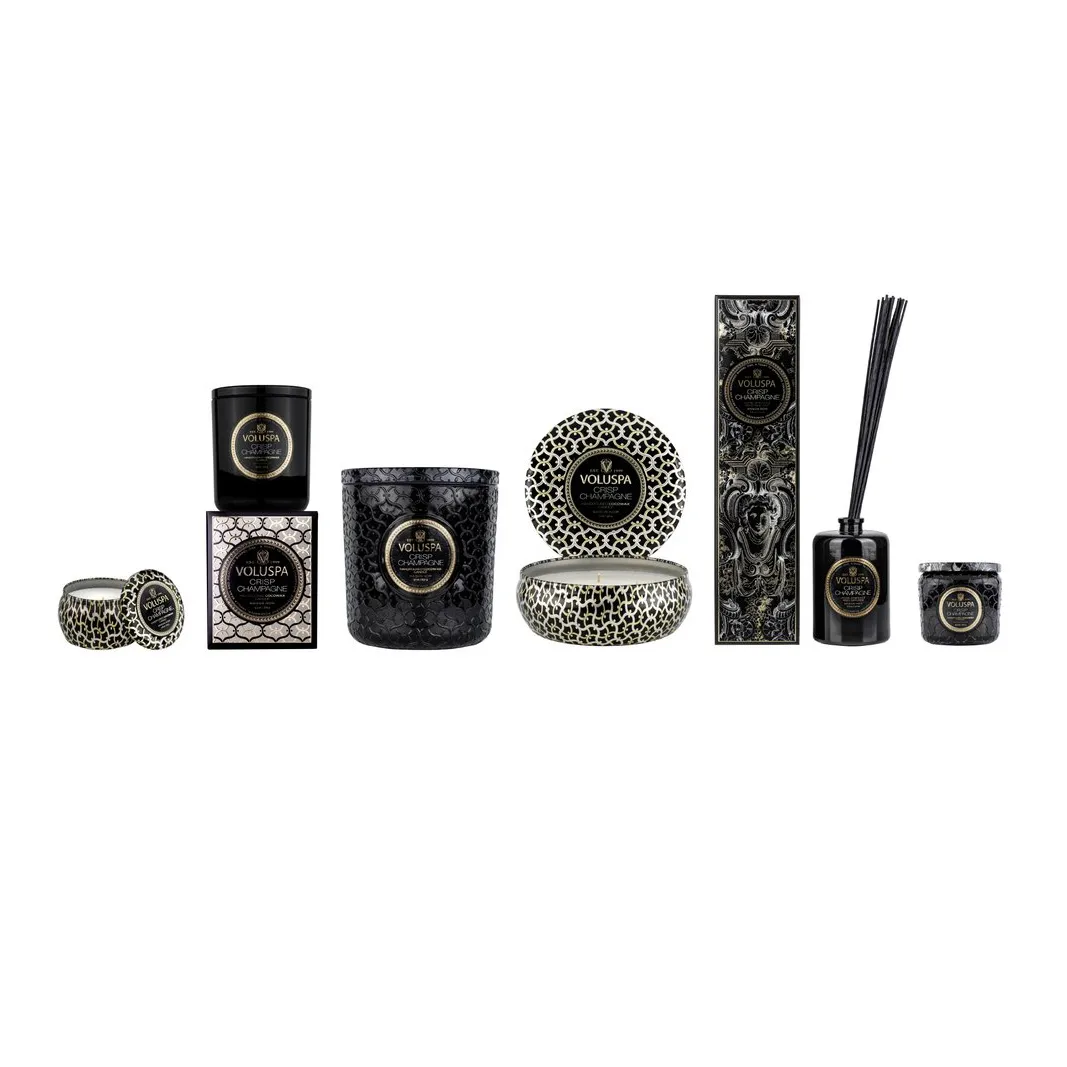 Maison Noir Luxe αρωματικό 80 ώρες, Crisp Champagne Voluspa