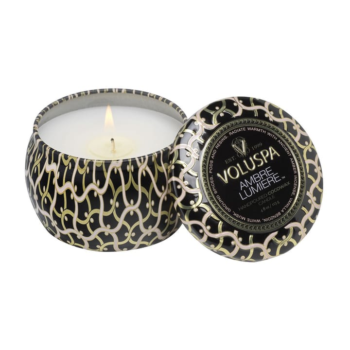 Maison Noir Mini Tin αρωματικό 25 ώρες, Ambre Lumiere Voluspa