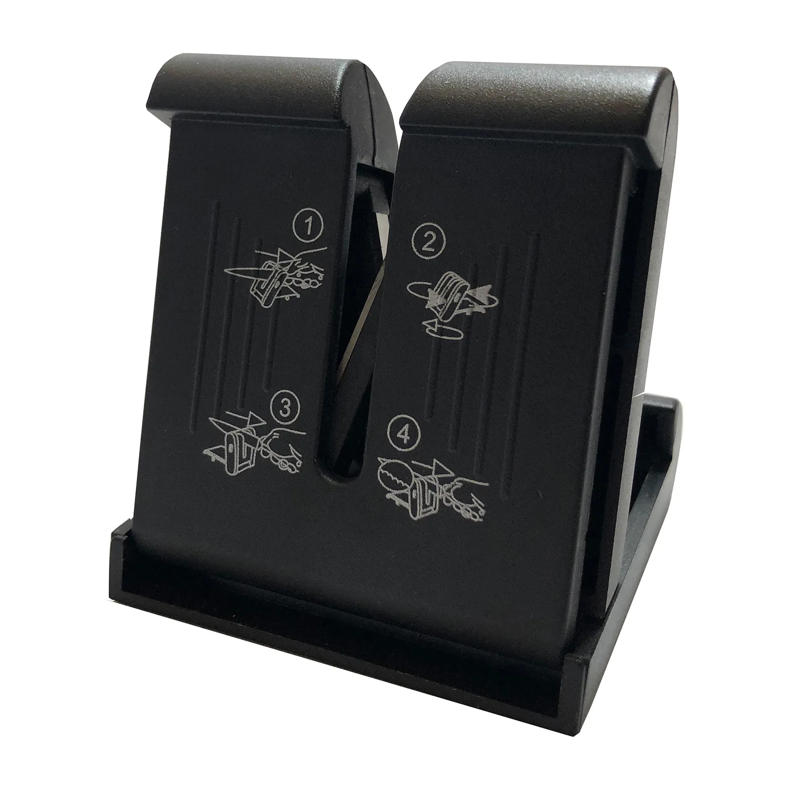 Vulkanus Βασικό ακονιστήρι τσέπης, Μαύρο Vulkanus