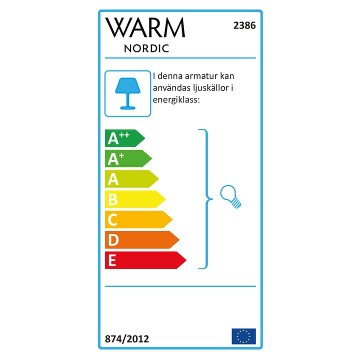 Ambience επιτραπέζιο φωτιστικό, Γκρι του ουρανού Warm Nordic