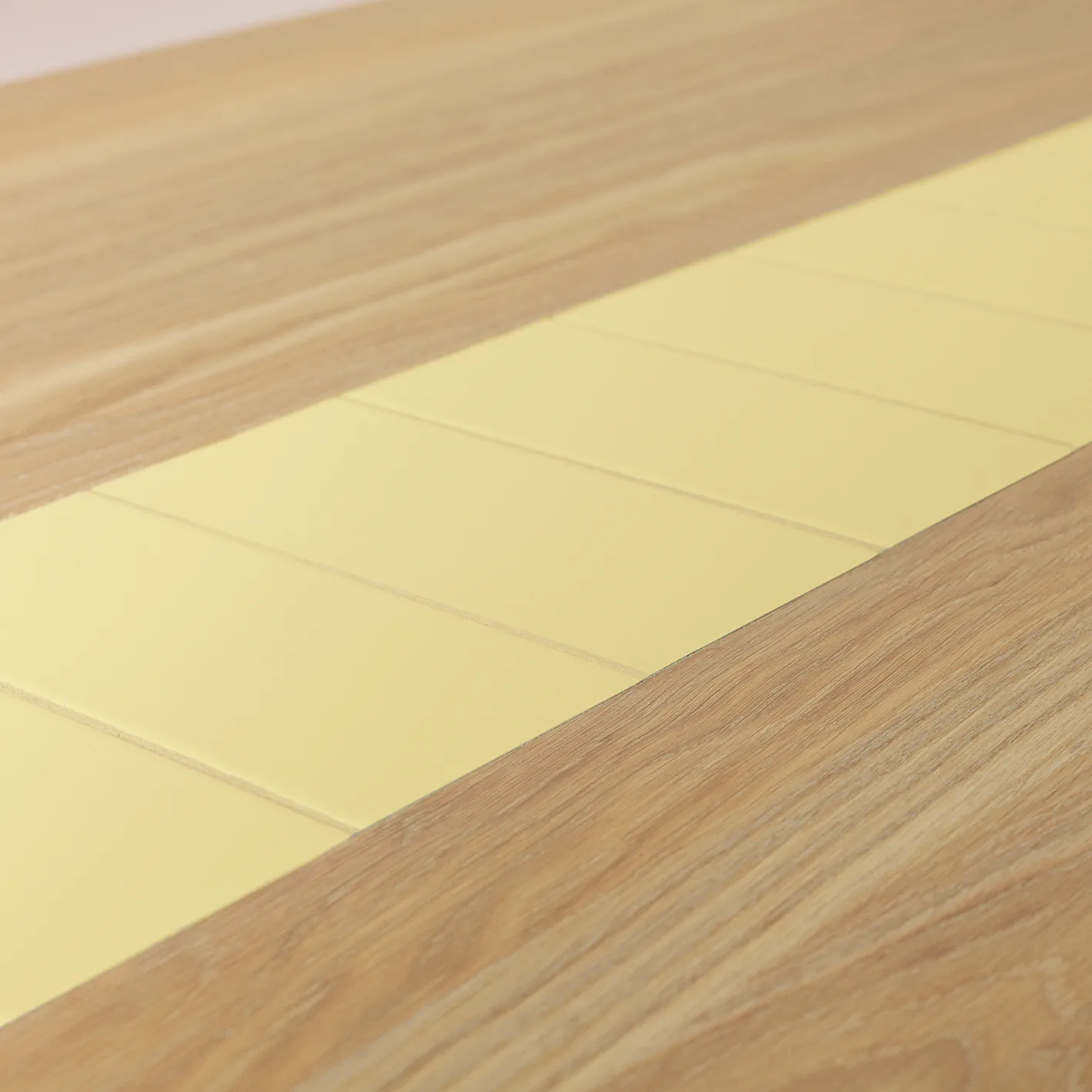 Τραπεζαρία Be My Guest 220 cm, Λευκή λαδωμένη δρυς κίτρινη Warm Nordic