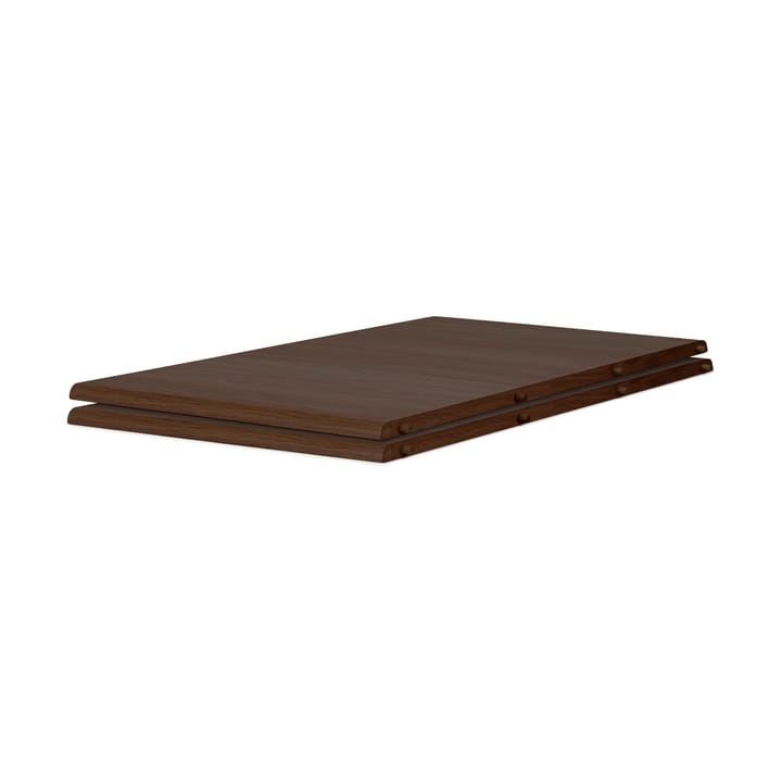 Evermore Τραπεζαρία με 2 επεκτάσεις 45 εκ. η κάθε μία, Oiled walnut, 190 cm Warm Nordic