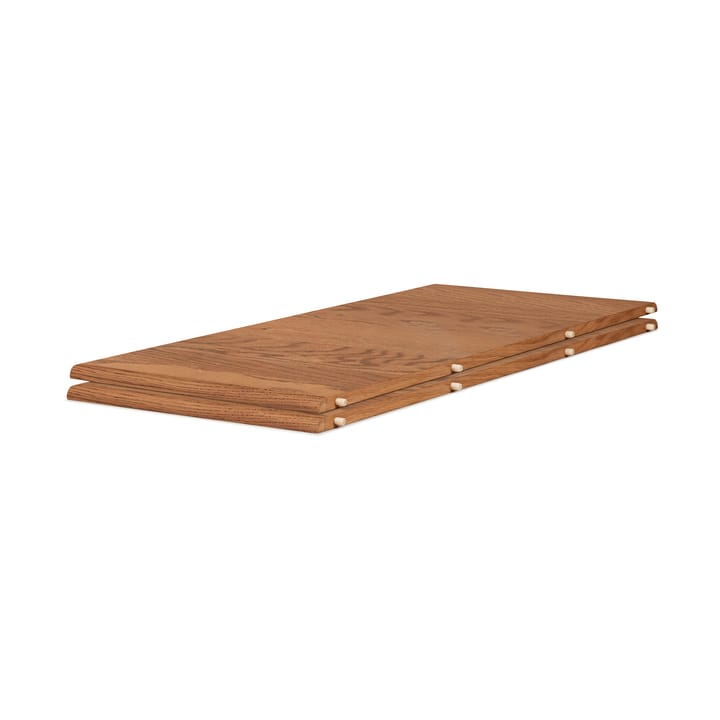 Evermore Τραπεζαρία με 2 επεκτάσεις 45 εκ. η κάθε μία, Teak oiled oak, 190 cm Warm Nordic