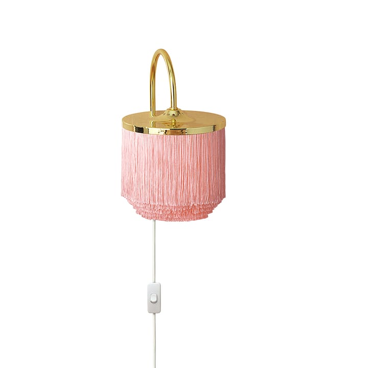 Επιτοίχιο φωτιστικό, Fringe - Ροζ παλ, ατσάλι με επικάλυψη μπρούτζου - Warm Nordic