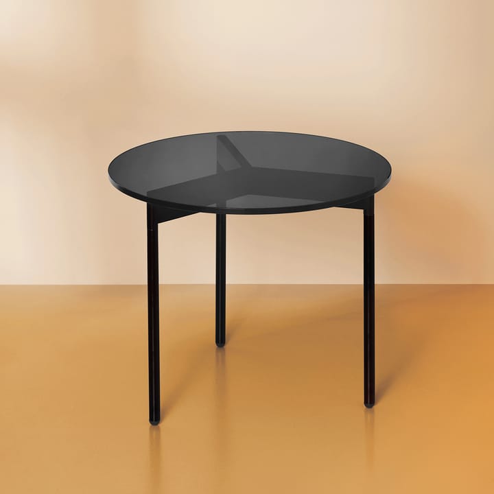 From Above τραπεζάκι του καφέ Ø52 cm με μαύρο πλαίσιο, Γκρι Warm Nordic