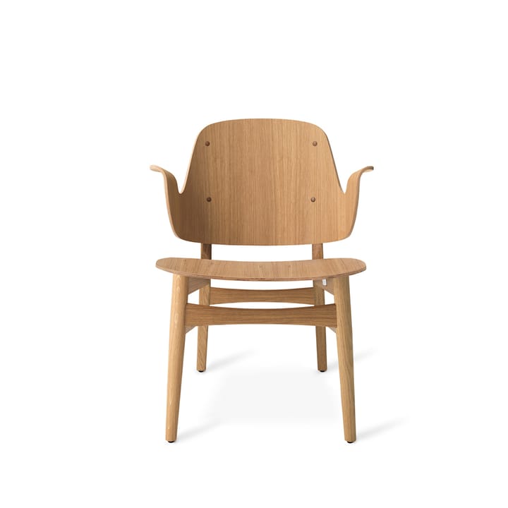 Καρέκλα lounge, Gesture - Δρυς λαδωμένη λευκή - Warm Nordic