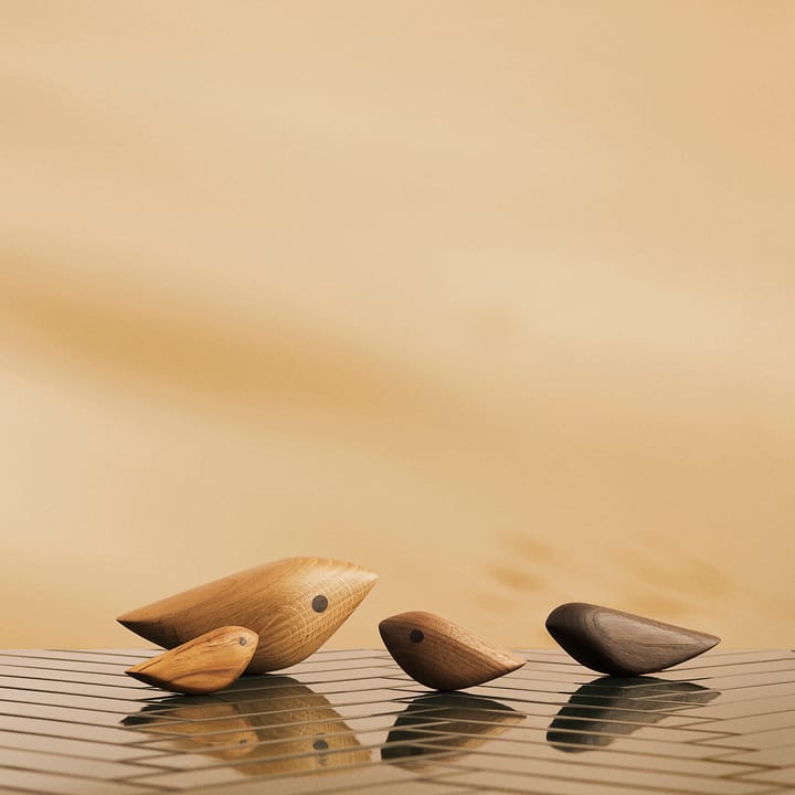 Twirling Bird διακοσμητικό L, καπνισμένη δρυς Warm Nordic