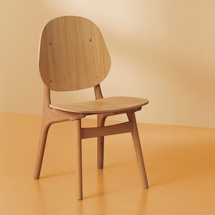 Καρέκλα με ψηλή πλάτη - Δρυς λαδωμένη λευκή - Warm Nordic