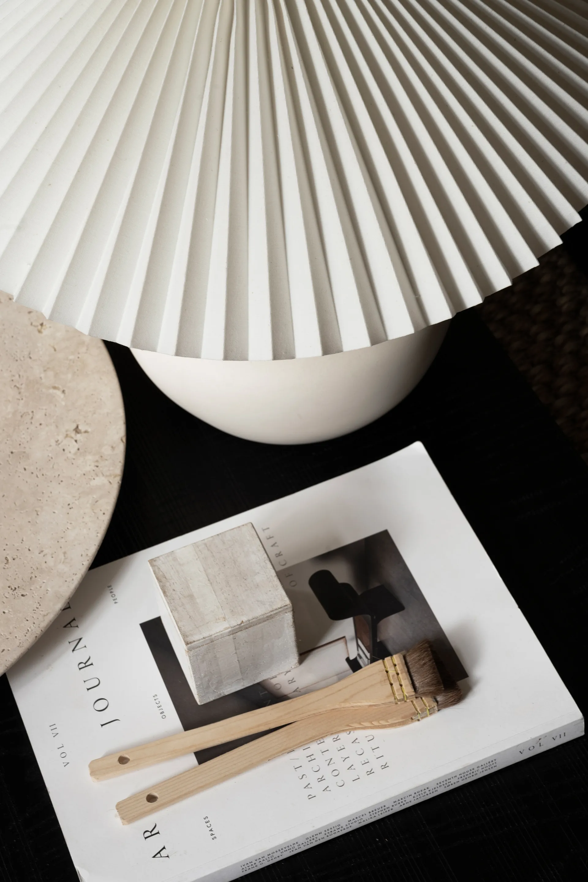 Βάση λάμπας 31 εκ, White-ivory Watt & Veke