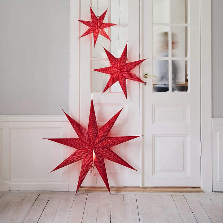 Aino Χριστουγέννων αστέρι λεπτό κόκκινο - 100 cm - Watt & Veke