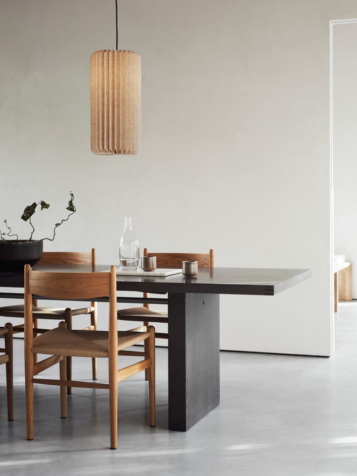 Κρεμαστό φωτιστικό Alba, L Ø26 cm, natural Watt & Veke