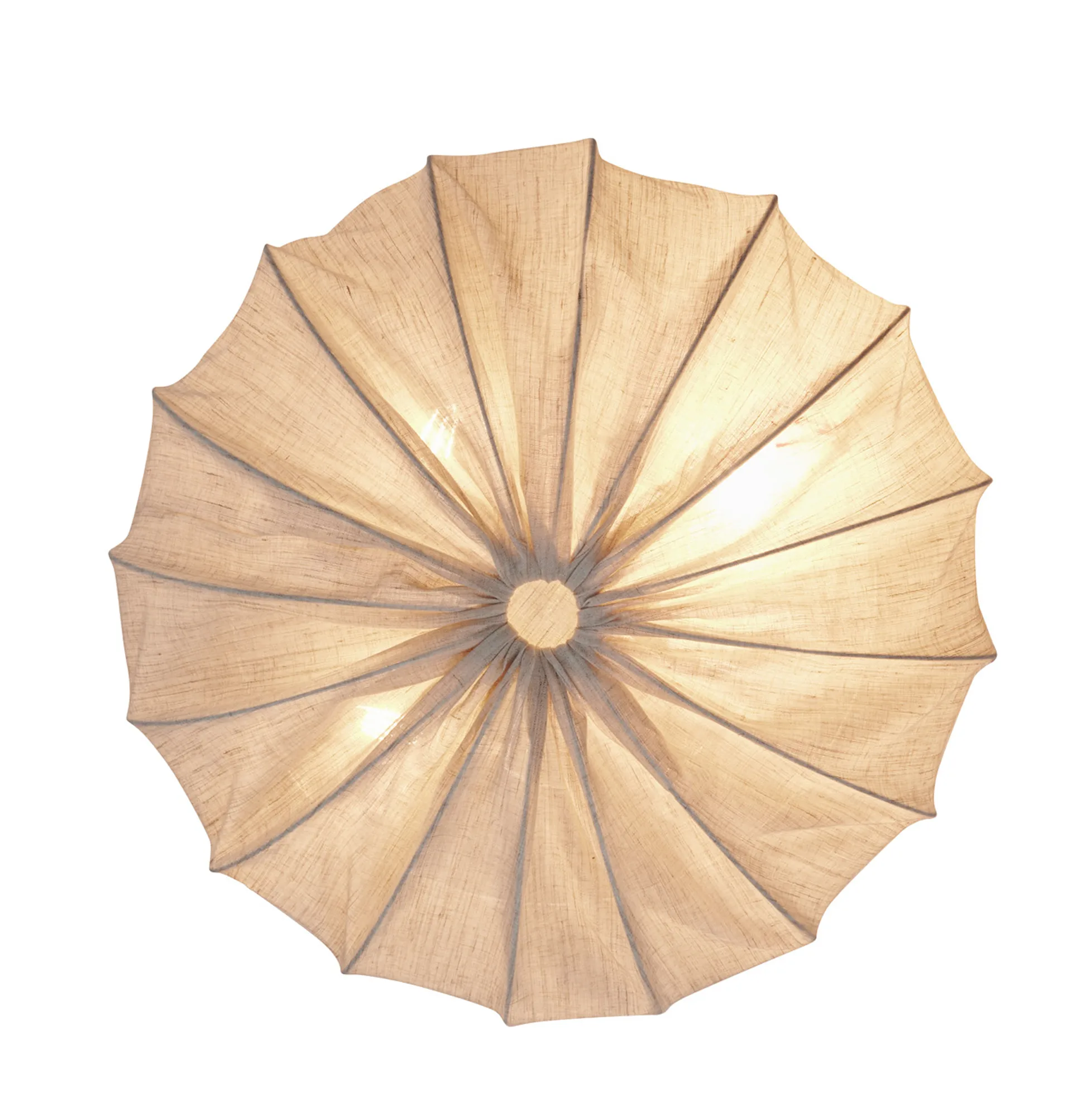 Anna φωτιστικό οροφής λινό Ø60 cm, Natural Watt & Veke