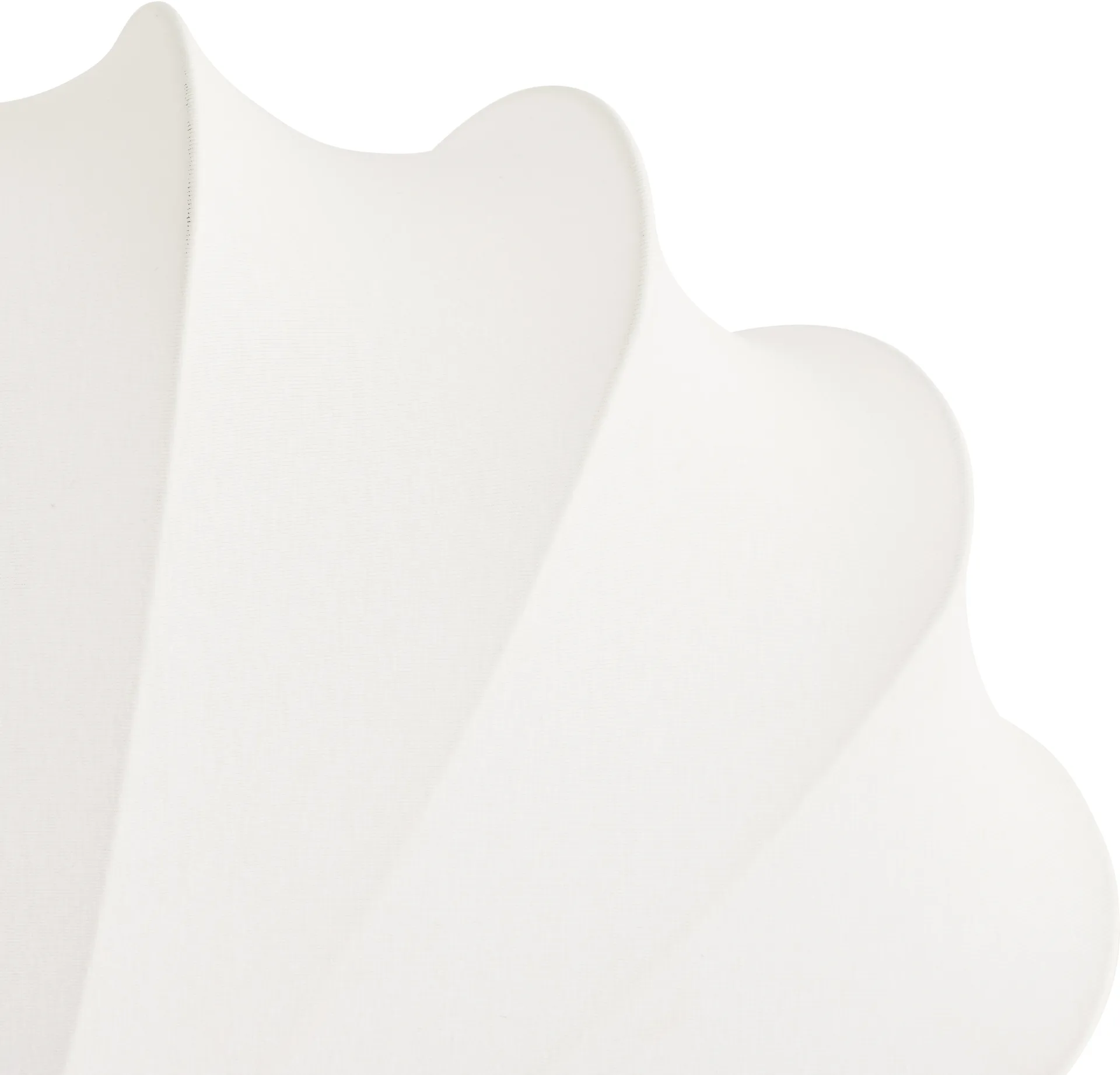 Anna φωτιστικό τοίχου L 54 cm, Λευκό βαμβάκι Watt & Veke